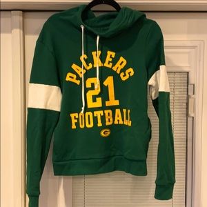 Pink Green Bay Packers Sweatshirt Size M